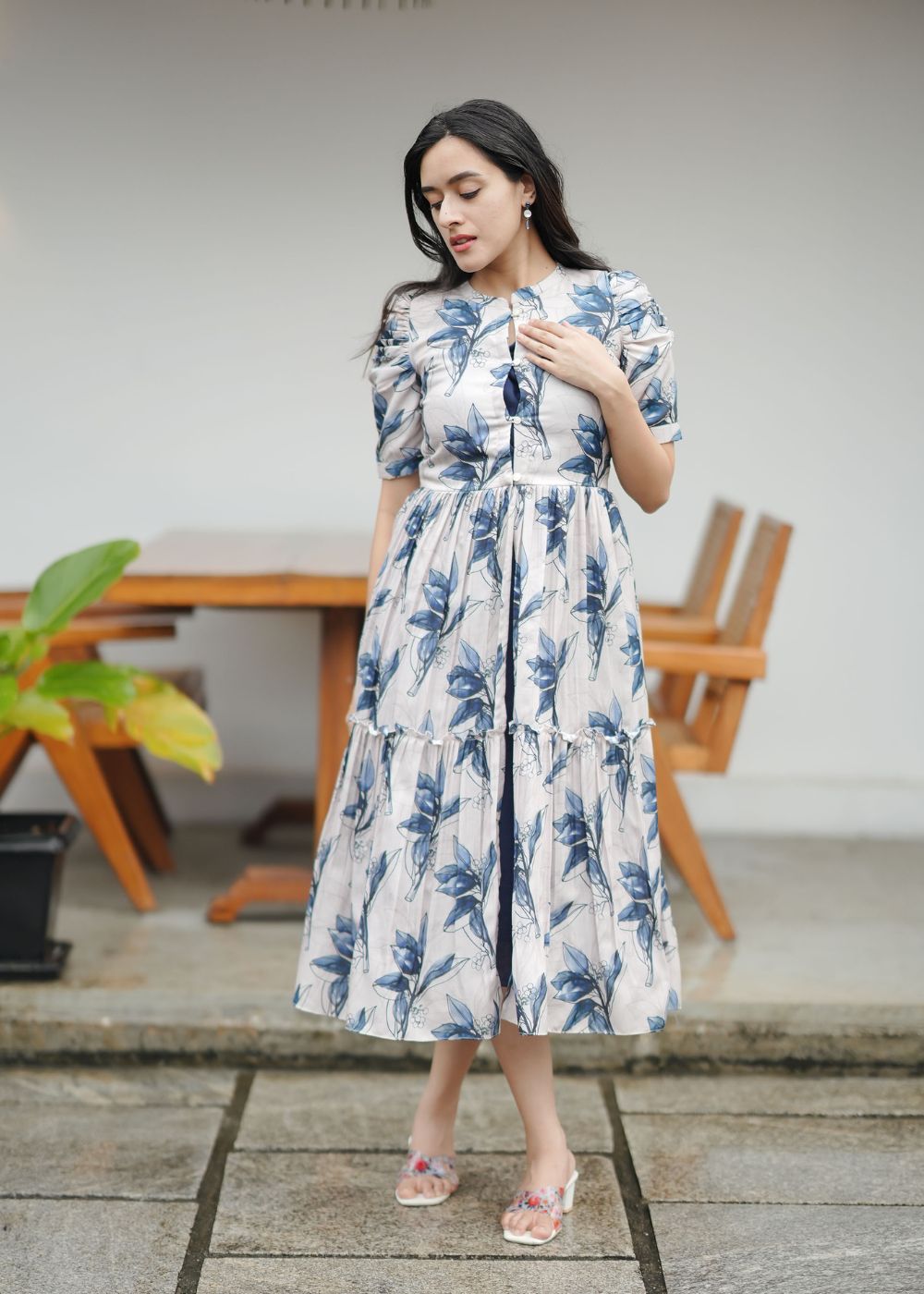 Blue Linen Serenity
