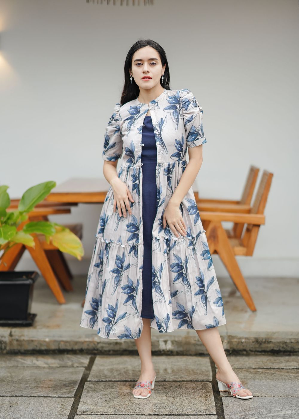 Blue Linen Serenity
