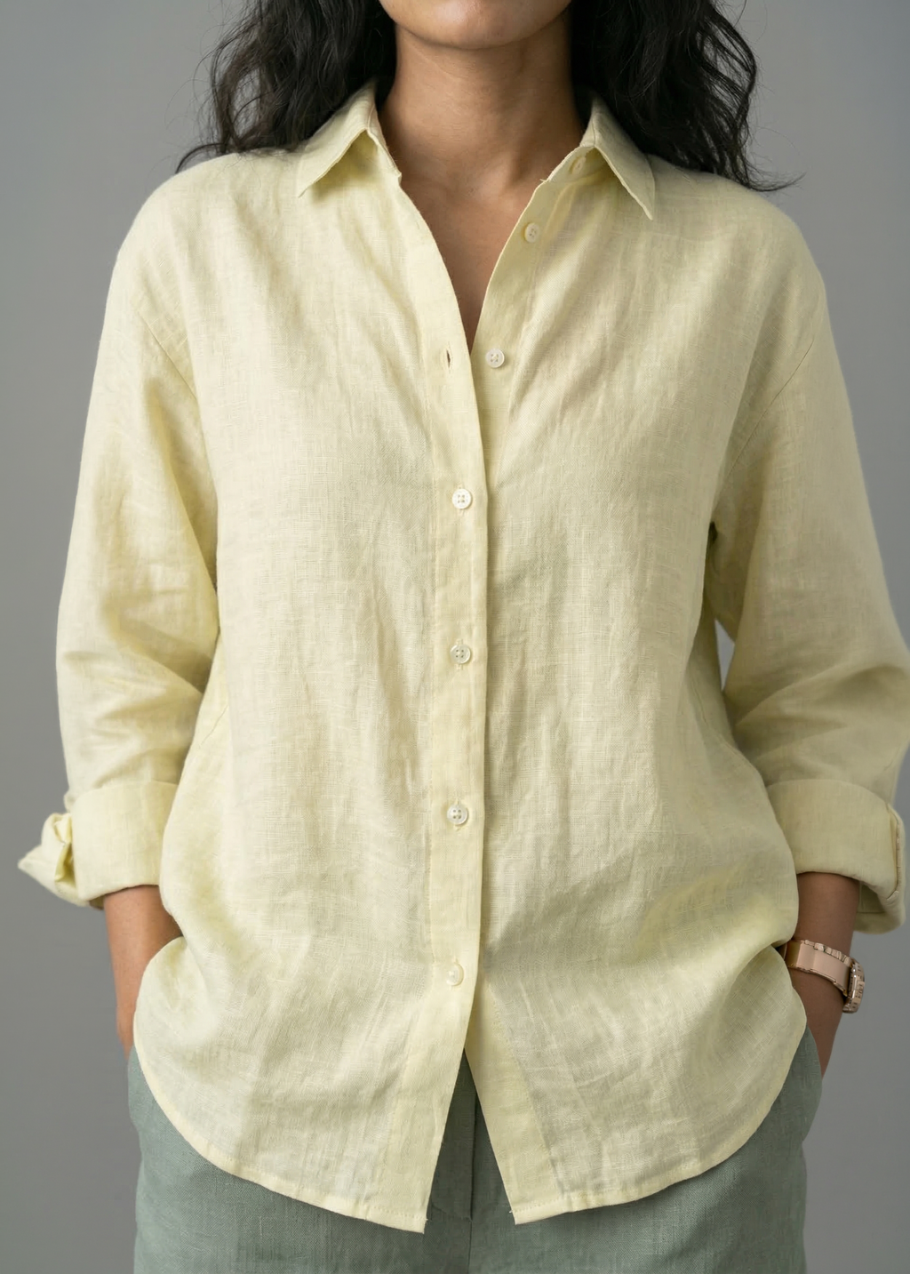 Sage Ease Linen Set